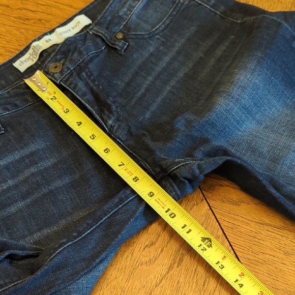 Charlotte Russe Women's Deep Blue Curvy Bootcut Jeans - Picture 11 of 13